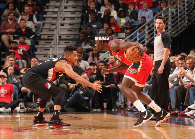  鹈鹕锡安复出首秀，暴扣重现巅峰身体素质  