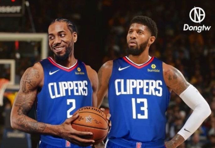  快船双核健康回归，伦纳德乔治备战季后赛  